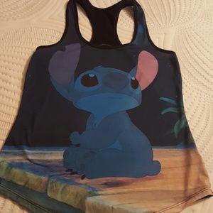 Disney Stitch, racerback tank